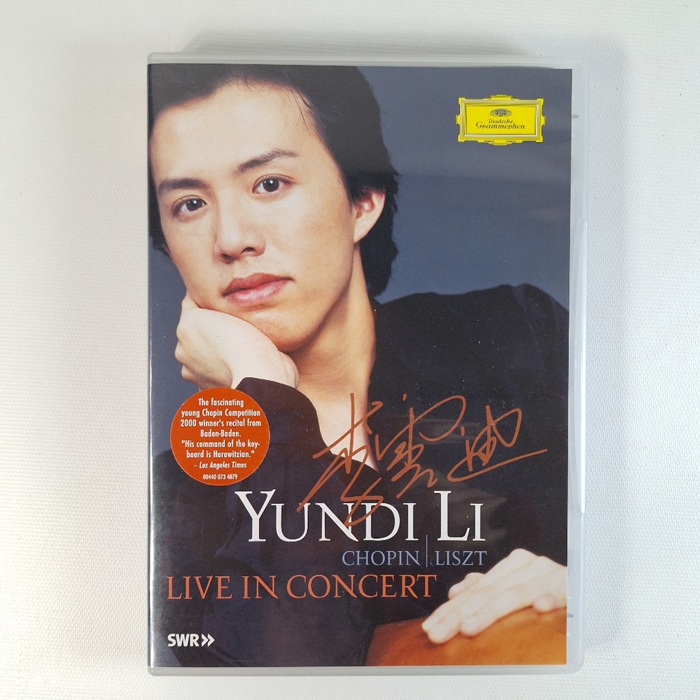 Yundi Li: In Concert DVD (2013) Excellent Condition